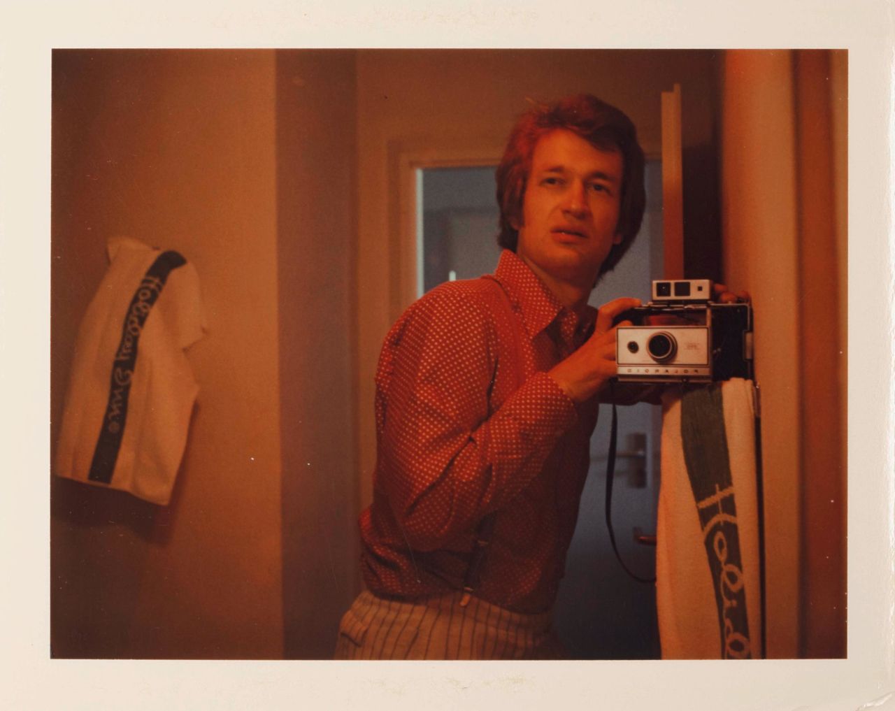 A 1975 self portrait by filmmaker Wim Wenders