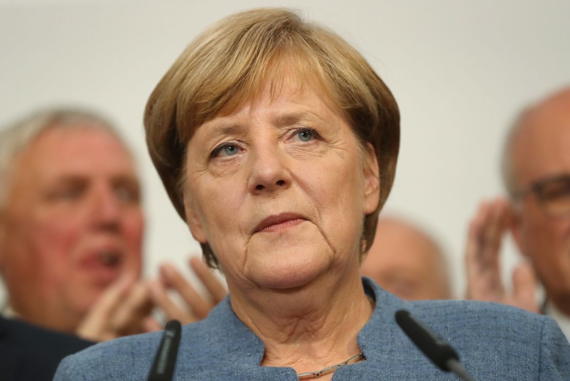 German Chancellor Angela Merkel leads a fractured coalition.