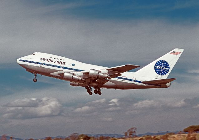 <strong>Legacy:</strong> Clipper New Horizons (tail number N533PA) would carry the distinctive Flight 50 logo throughout the remainder of its service with Pan Am. 