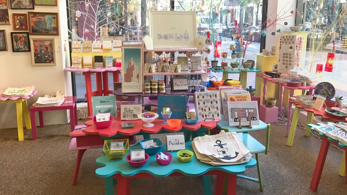 Colorful Craftland is like a real-life Etsy shop devoted to Rhode Island makers.
