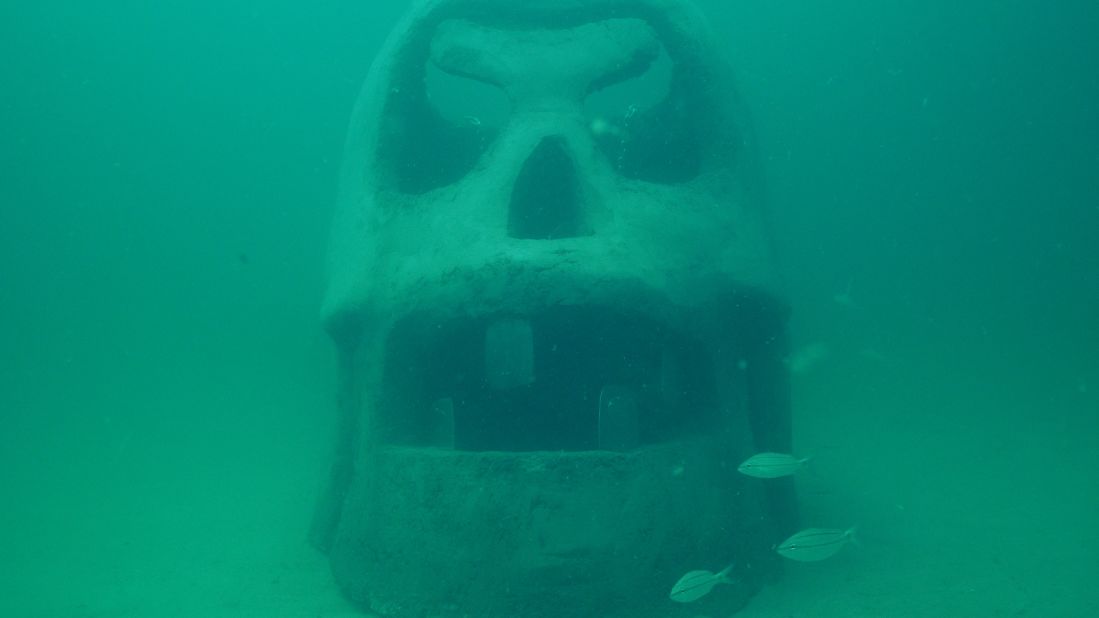 <strong>Incredible installation:</strong> America's first underwater museum has now opened. This incredible installation is located off the coast of Grayton Beach State Park in South Walton, Florida.