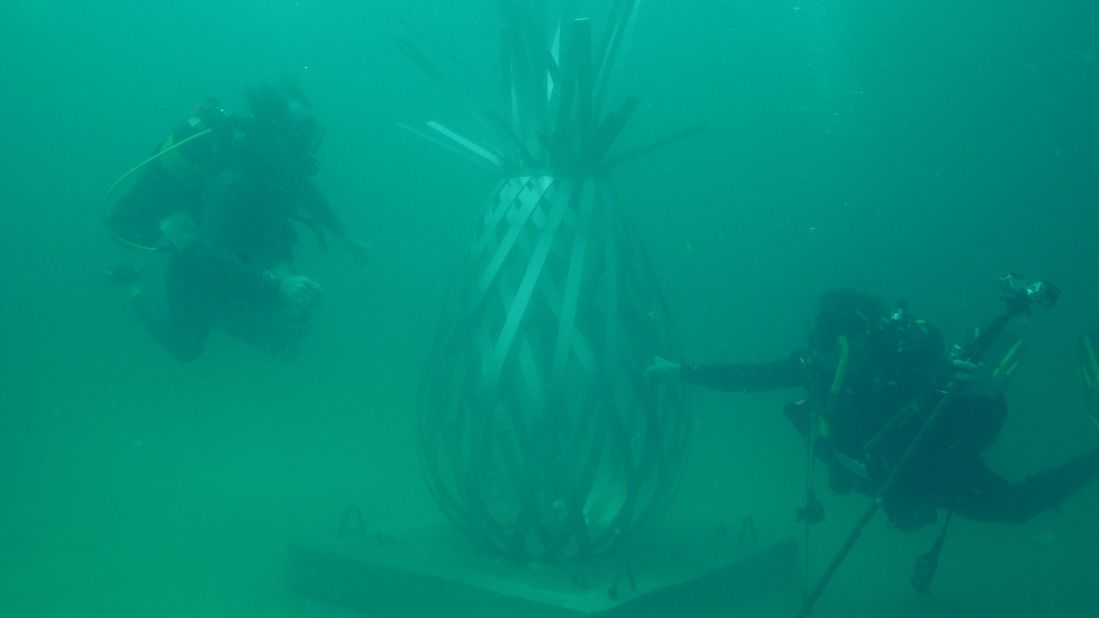 <strong>Changing exhibit</strong>: The sculptures will be added to annually: "It truly is a living, breathing, thriving museum that'll be different every time you dive, because there'll be different aquatic species present every time you dive," says McAlexander. "It fundamentally changes literally moment by moment."