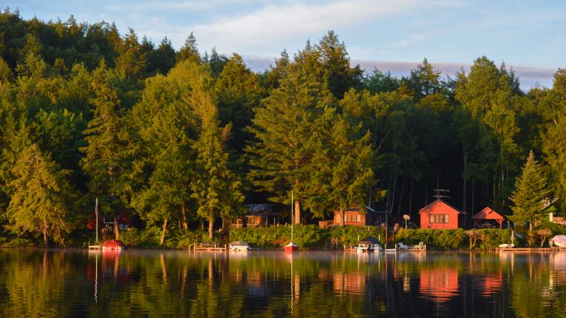 <strong>Saranac Lake:</strong> Located in bucolic upstate New York, this town has always been associated with summer recreation.