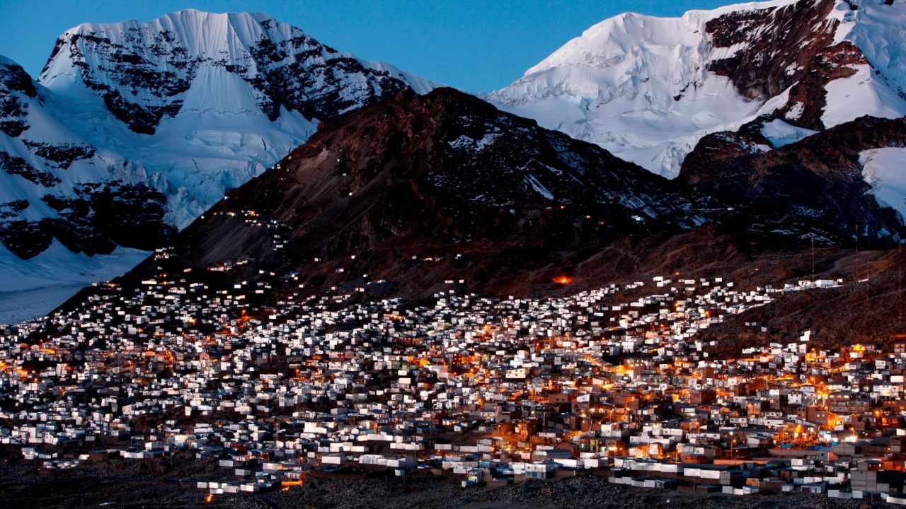 <strong>La Rinconada, Peru: </strong>Congratulations to the record holder for the highest permanent settlement in the world, at nearly 17,000 feet above sea level.