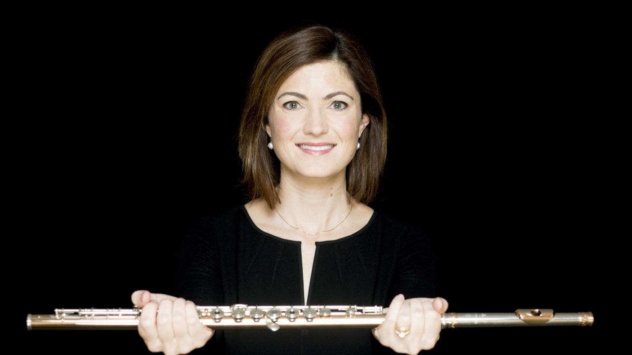 Elizabeth Rowe is the principal flutist at the Boston Symphony Orchestra.