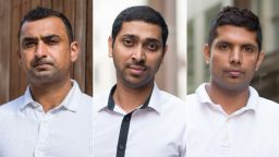 Shabbir Islam, Wahidur Rahman and Rabi Aryal were all accused of cheating on an English language test and threatened with deportation.