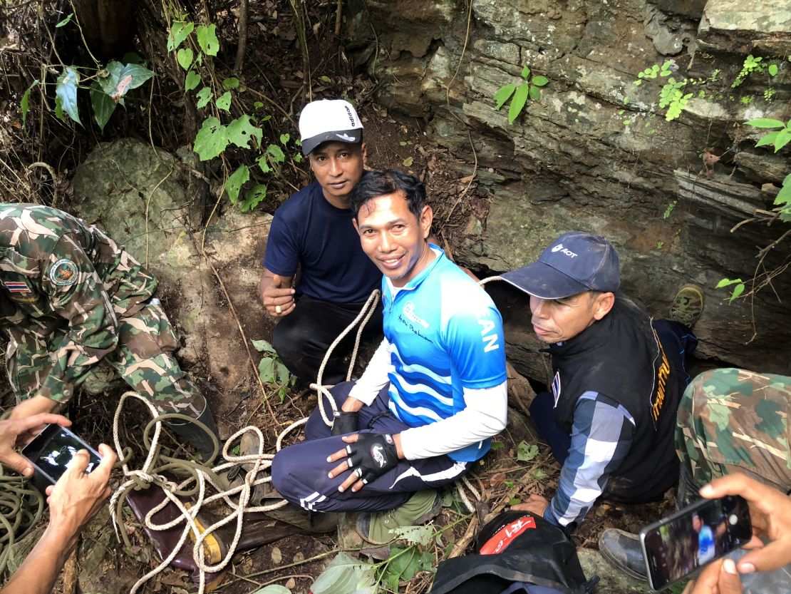 Rescuers are hoping they will find an alternative route into the cave systems, which are heavily flooded and difficult to navigate.