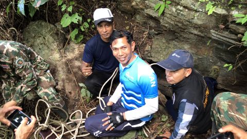 Rescuers are hoping they will find an alternative route into the cave systems, which are heavily flooded and difficult to navigate.