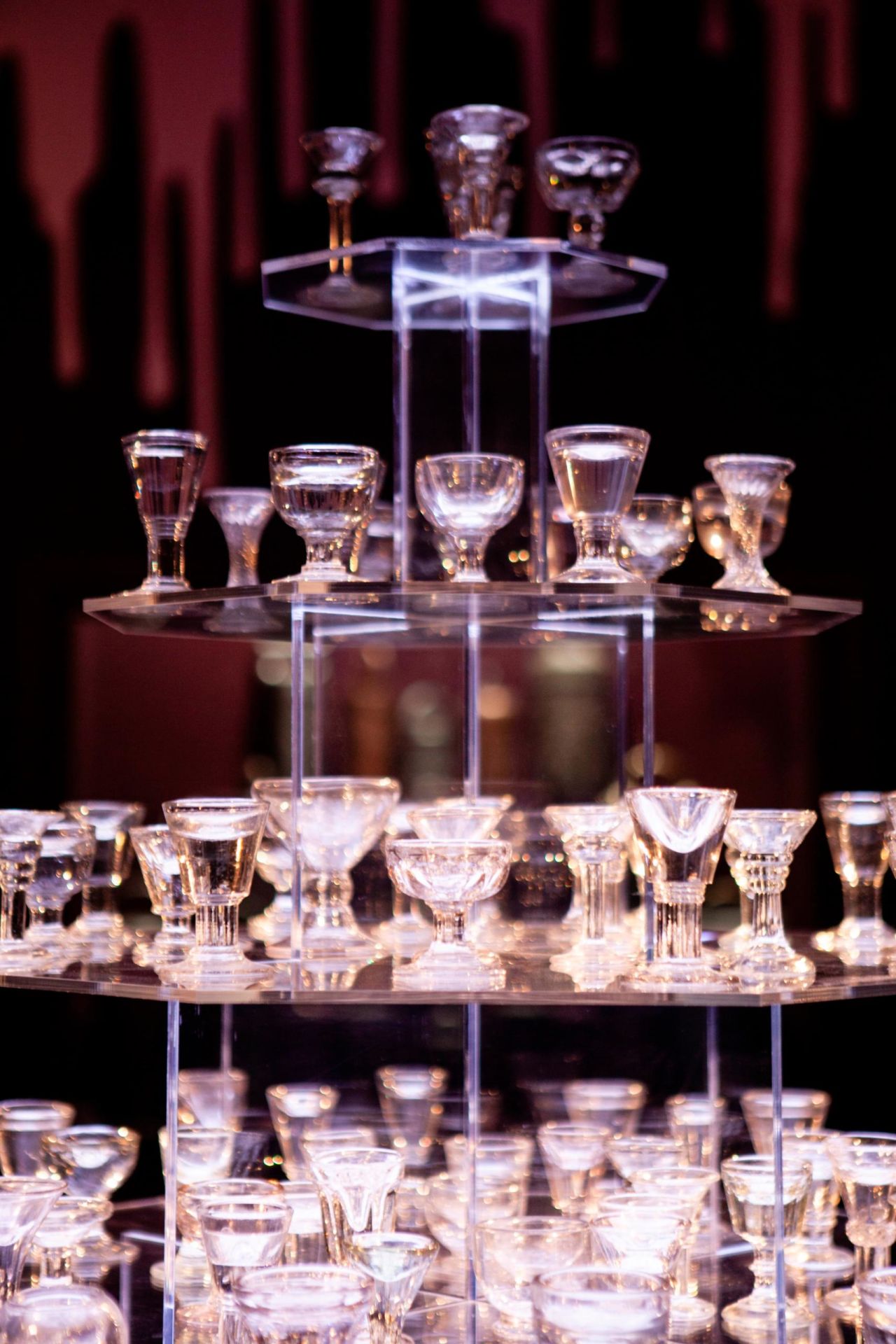 "Penny lick" glasses from the Weirs' collection. The vessels made ice cream available cheaply, but were believed to spread dangerous diseases through reuse.