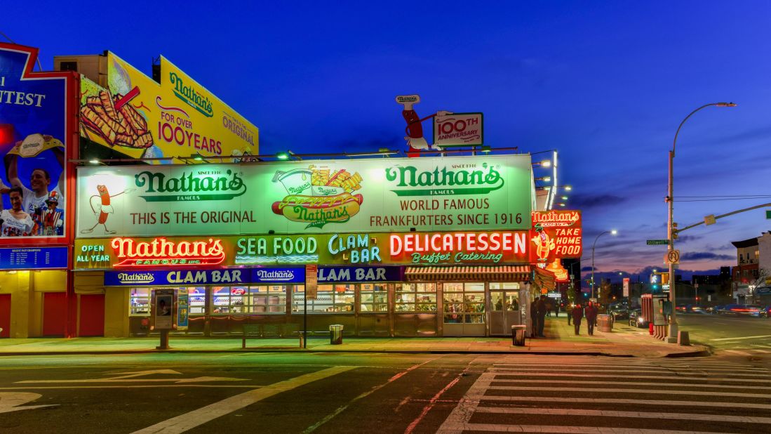 <strong>Nathan's Famous: </strong>The name is accurate--this hot dog joint on Surf Avenue really is legendary.