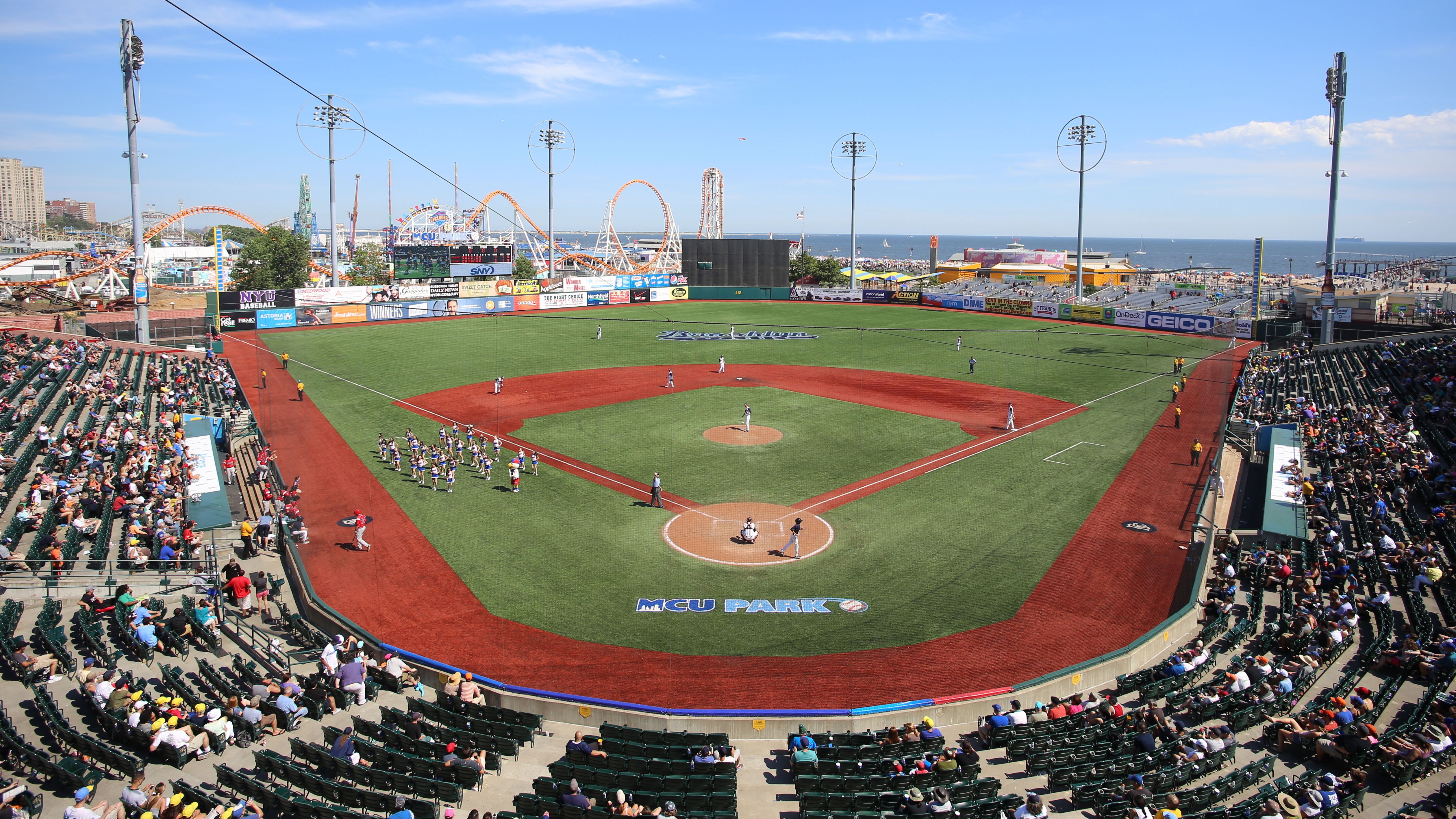 THE BROOKLYN CYCLONES STADIUM - CONEY ISLAND, BROOKLYN