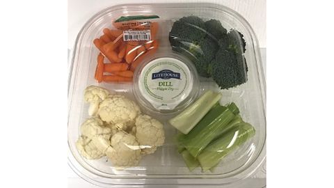 Del Monte Fresh vegetable trays were recalled due to a parasite.