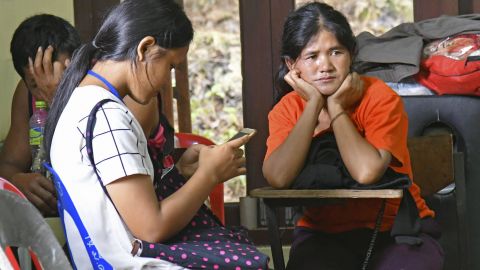 All relatives can do is wait as hundreds of rescuers work on multiple plans to get the boys out.
