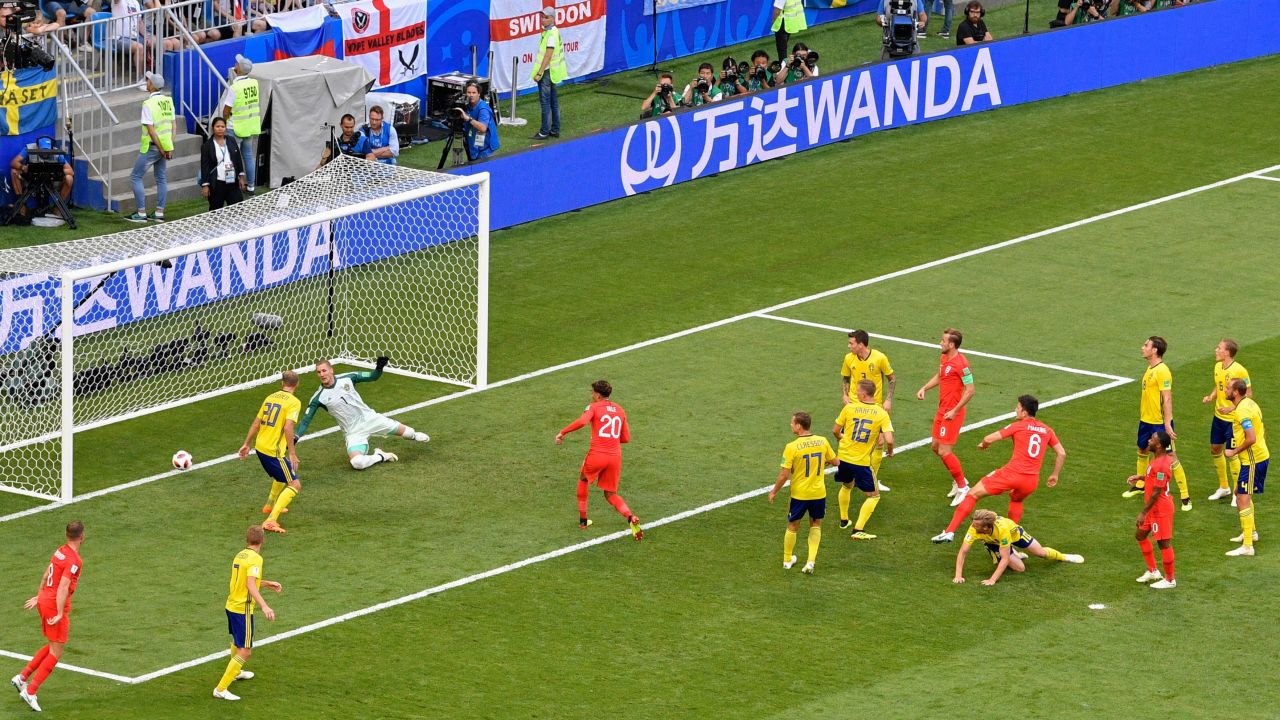 Maguire opener was his first goal for England