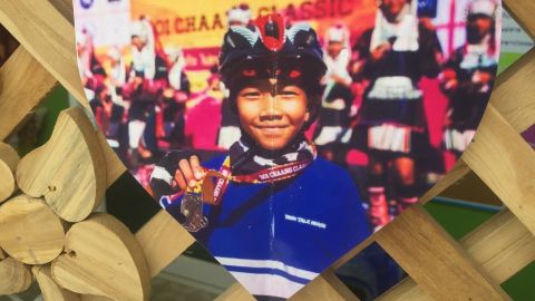 Chanin Viboonrungruang, 11, is in his final year of Anubanmaesai primary school in Mae Sai.