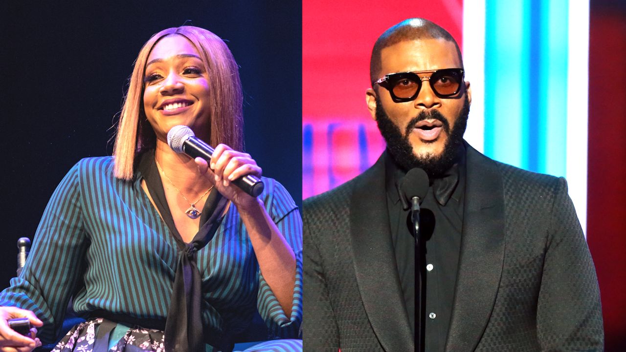 Tyler Perry gives Tiffany Haddish new Tesla
