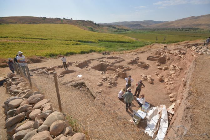 An ancient grave site in Turkey contains the remains of children who were believed to have been victims of a sacrificial ritual carried out around 5,000 years ago.