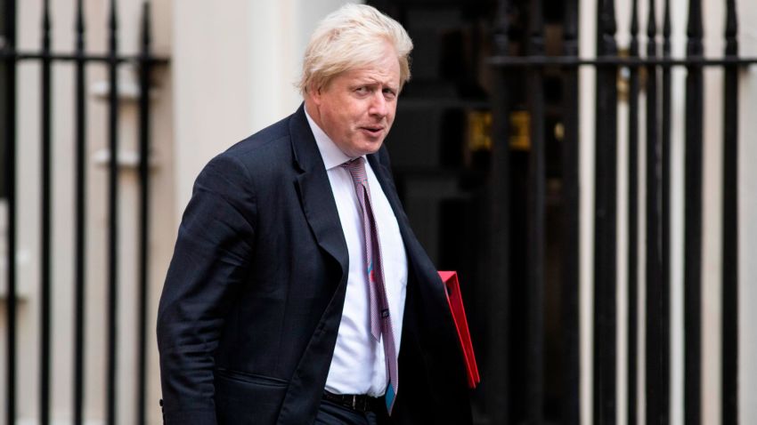 Foreign Secretary Boris Johnson arrives at Downing Street ahead of the weekly cabinet meeting on July 3, 2018 in London, England. The cabinet are due to meet on Friday at Chequers to discuss new plans for Brexit. Dan Kitwood/Getty Images