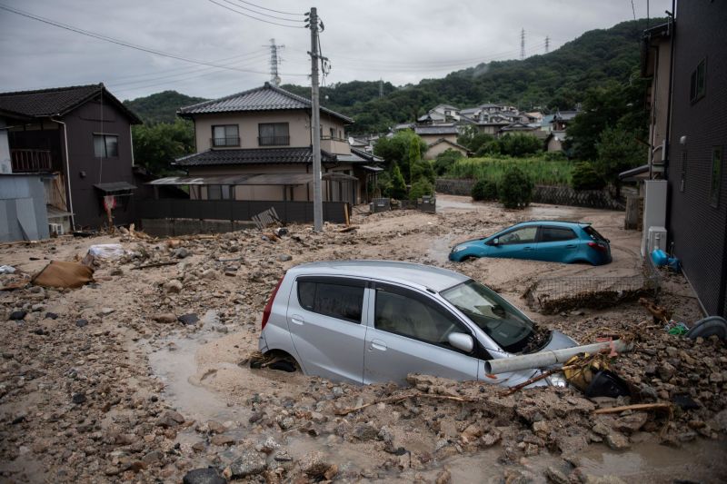 More than 200 dead as heavy rain pounds Japan