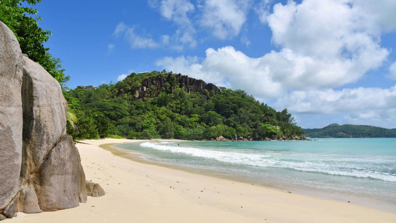 Anse Louis is almost completely hidden.