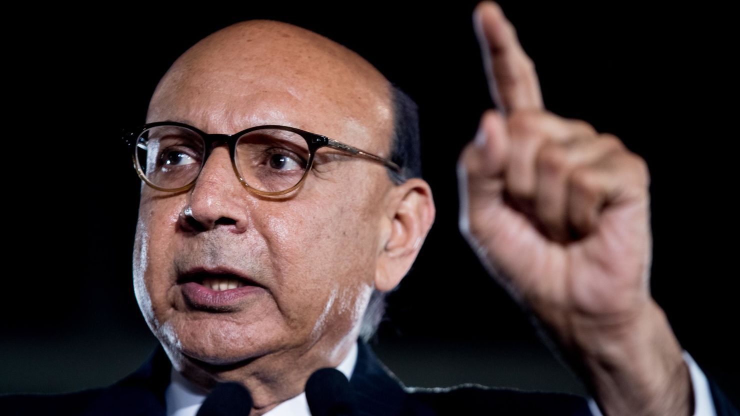 Since his speech at the Democratic National Convention two years ago, Gold Star father Khizr Khan has set forth on a fierce mission against Donald Trump. (Andrew Harnik/AP Photo/File)