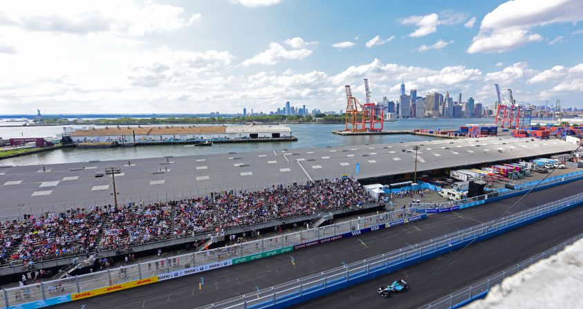 Formula E races mostly take place on street circuits in some of the world's most iconic cities. As well as New York, the distinctive buzz of the cars has also been heard in Mexico City, Hong Kong, Rome and Paris. 