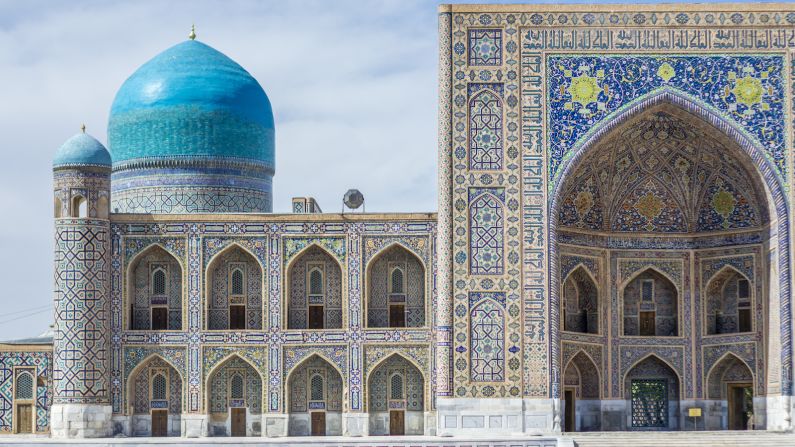 <strong>2. Uzbekistan: </strong>Lonely Planet applauds this Central Asia nation for its visa-free and e-visa schemes, new air routes and extensions to its shiny high-speed rail line, "making access to its arsenal of jeweled architecture and ancient cities easier than ever." 