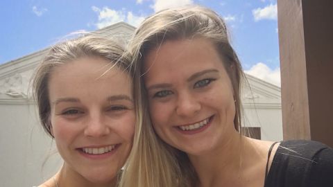 Mirutenko's sister, Roma Mirutenko, right, says she doesn't know how she will live without her.