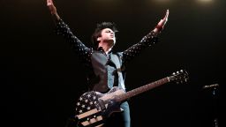 NEW YORK, NY - MARCH 15:  Billie Joe Armstrong of Green Day performs at Barclays Center on March 15, 2017 in New York City.  (Photo by Taylor Hill/WireImage)