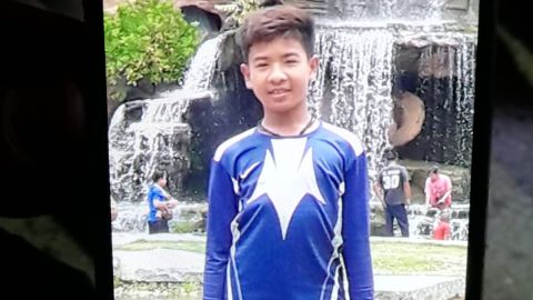 14-year-old Akarat Wongsukchan was freed from the cave on Monday, his father said.