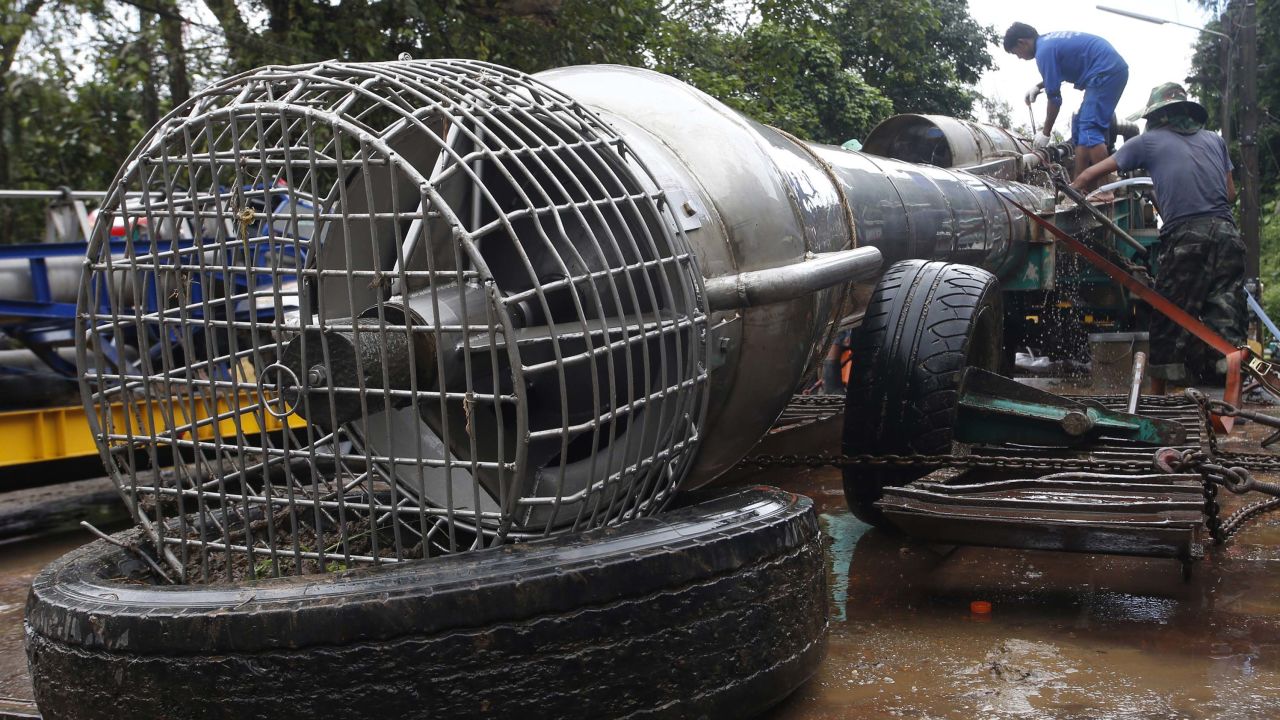 Decisions made early by the Thai rescuers proved crucial in opening the chance for the rescue to take place: one was a huge operation to pump out water from the cave, and another was to block all the streams that carried water in from the outside.
