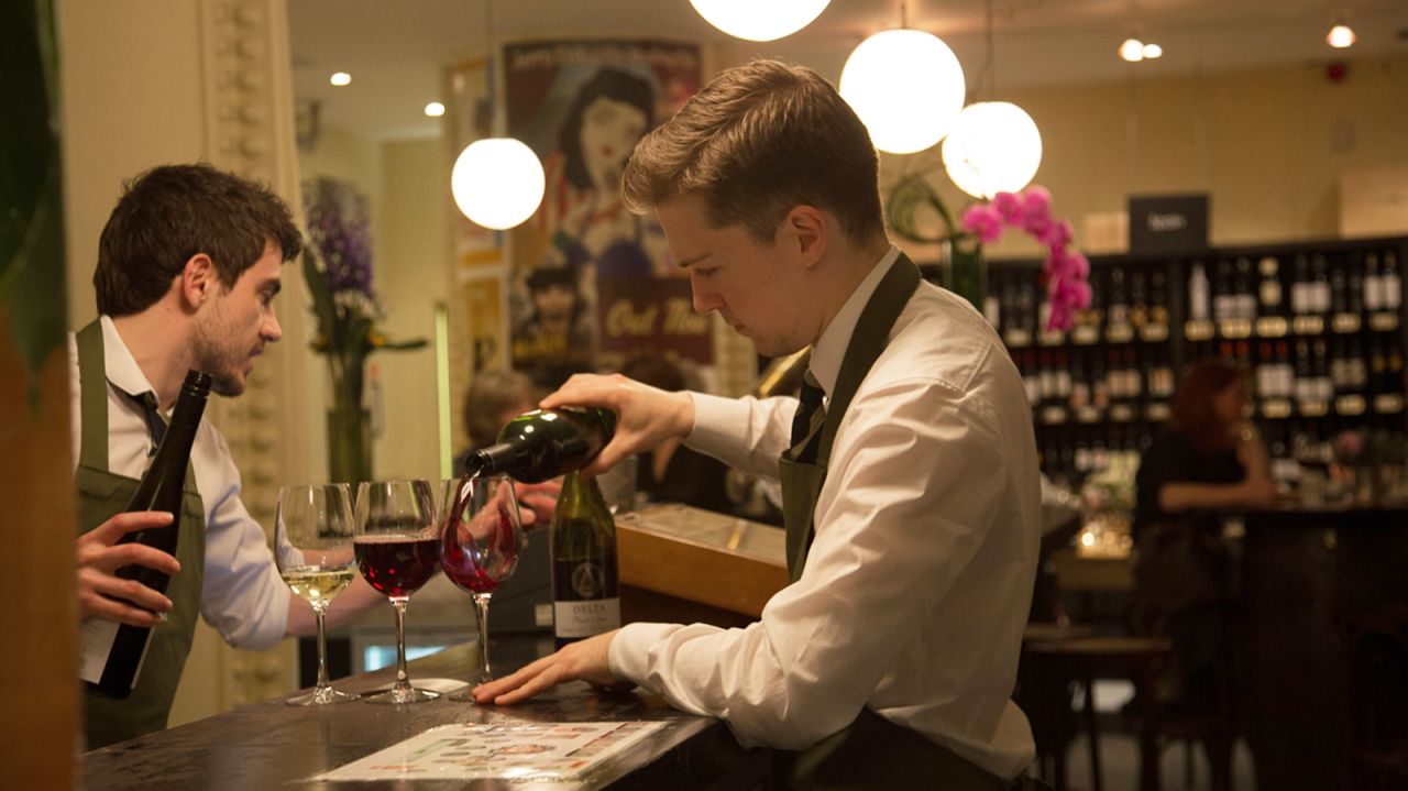 Fallon & Byrne Wine Cellar in Dublin.