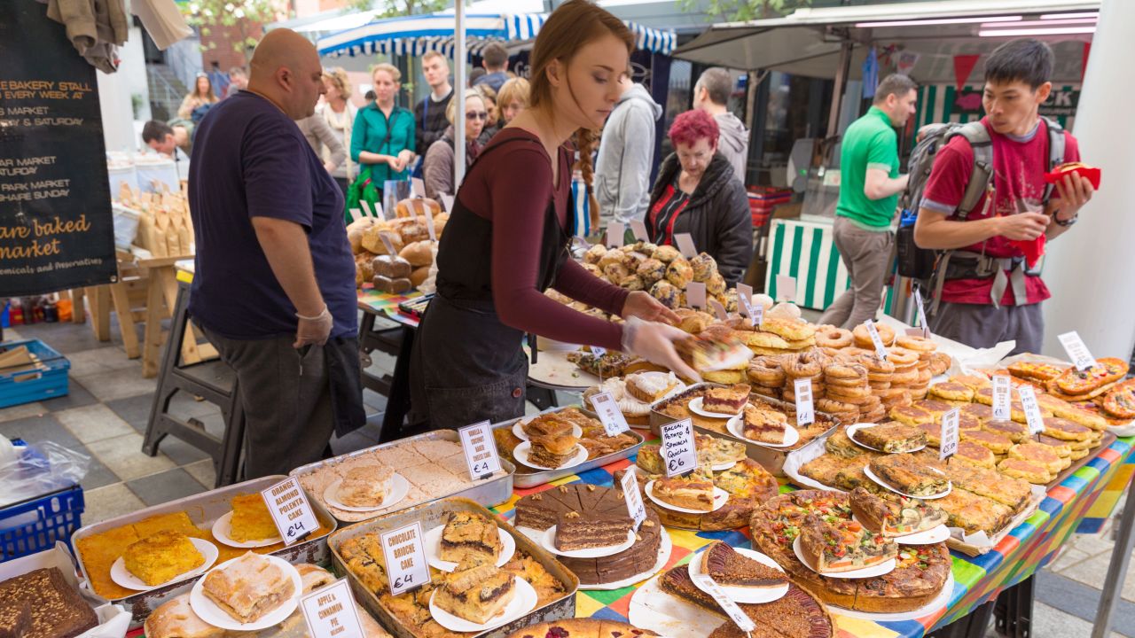 Temple Bar Food Market is located at Meeting House Square. 