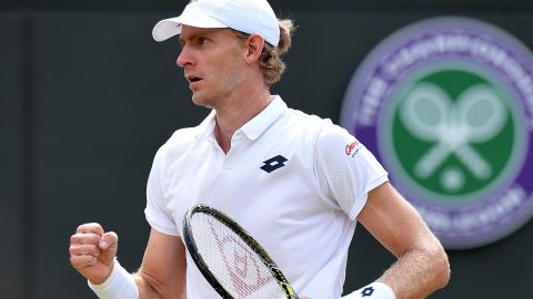 South Africa's Kevin Anderson at Wimbledon.