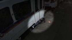 Man dragged by train