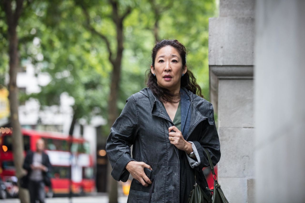 <strong>"Killing Eve" Season 1</strong>: Sandra Oh stars in this spy-action thriller series centered around two women engaged in an epic game of cat and mouse. <strong>(Hulu) </strong>