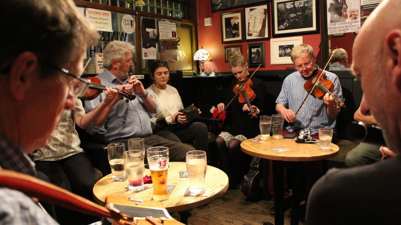 The Cobblestone in Dublin.