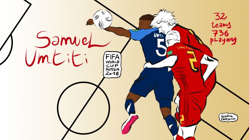 Twenty years after France first won the World Cup, Les Bleus moved to within one match of repeating the feats of the celebrated team of 1998 by beating Belgium to reach Sunday's final. <a >A set-piece goal from centre-back Samuel Umtiti ensured France will play its first World Cup final since 2006.</a>