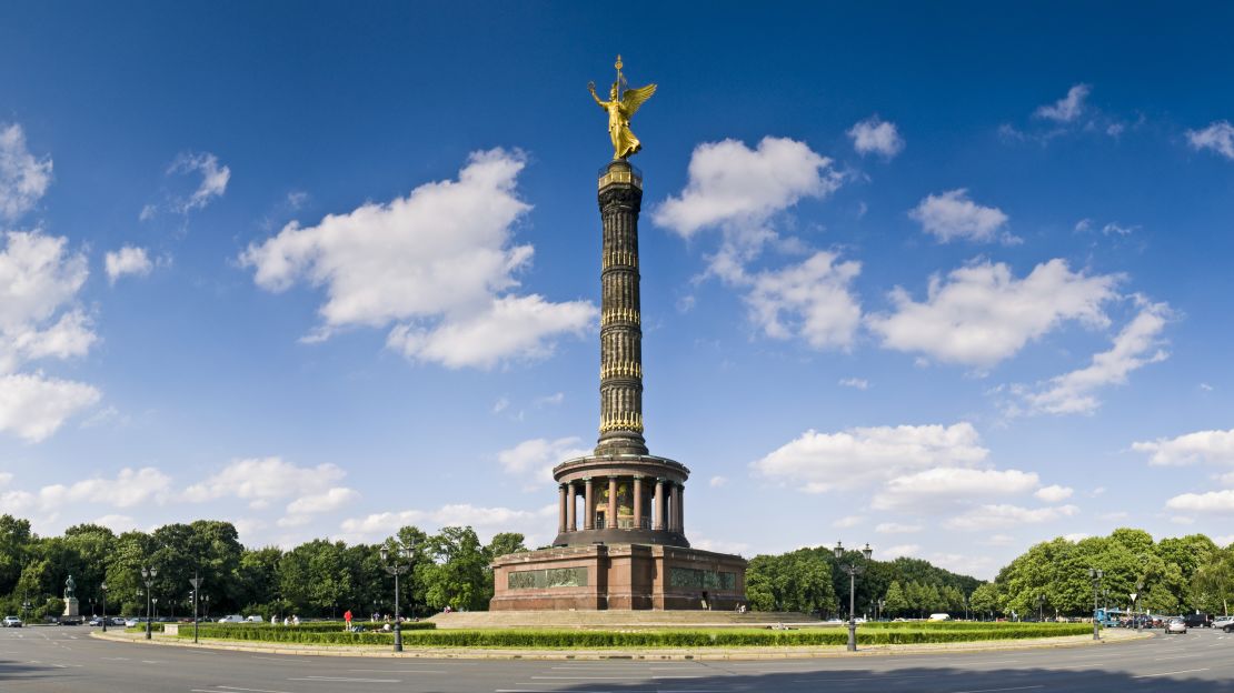 Tiergarten park in Berlin.