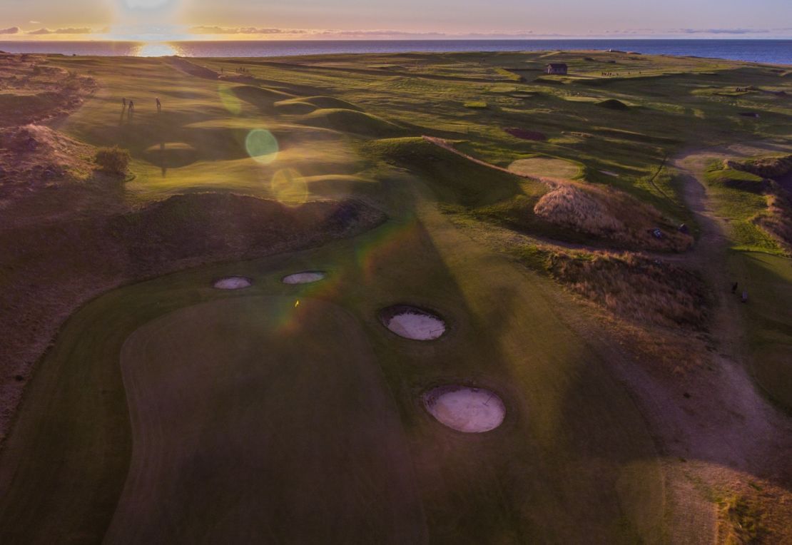 In mid to late June, the long day light hours means it's possible to play through the night.