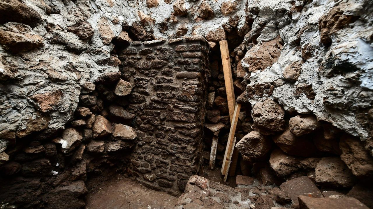 The substructure is believed to be older than the pyramid that surrounds it.