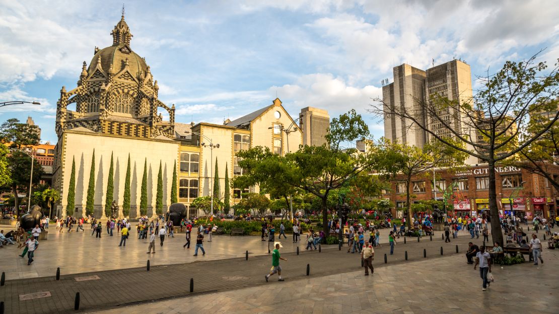 Downtown Medellín is great for history and people-watching.