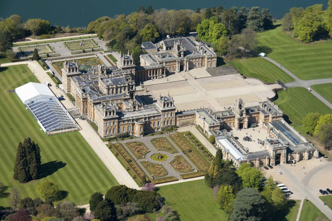 Blenheim Palace, built for John Churchill, 1st Duke of Marlborough, in the 18th century, sits on more than 2,000 acres in Oxfordshire.