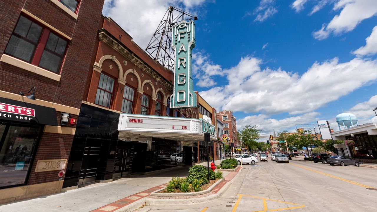 <strong>Fargo, North Dakota:</strong> Though it's not the state capital (that would be Bismarck), the Sioux State's biggest city is an underrated destination. 