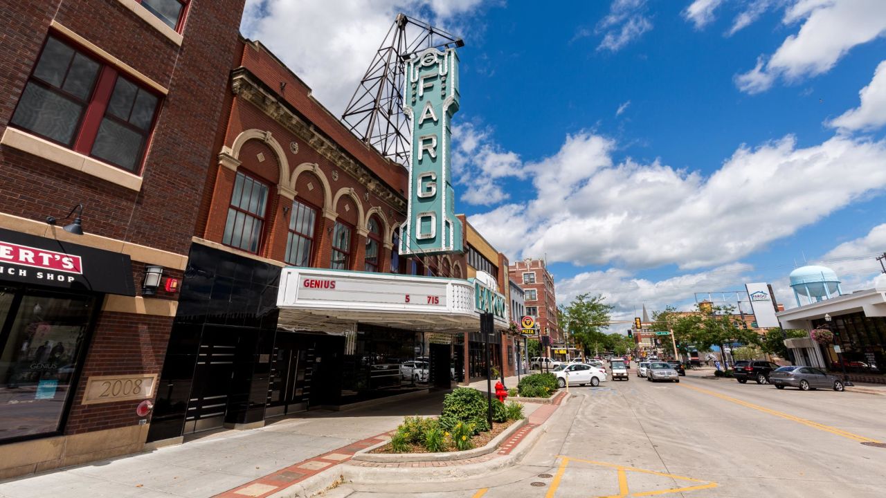 The Fargo Theater is the city's most famous icon.