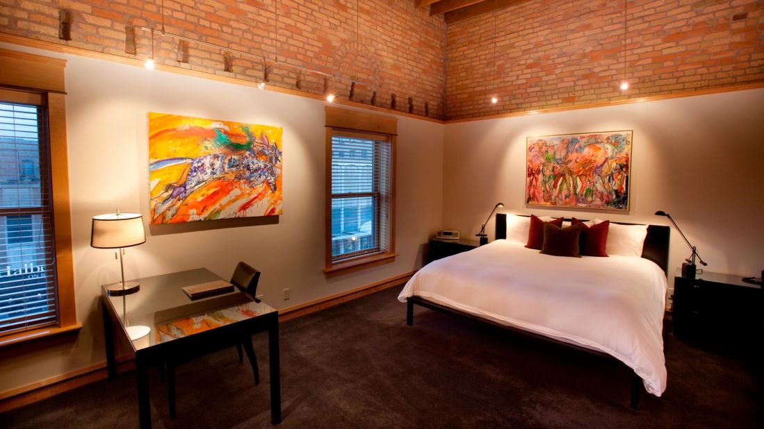 <strong>Hotel Donaldson:</strong> Known locally as "HoDo," this boutique property has art from local artists in each of its 17 suites.