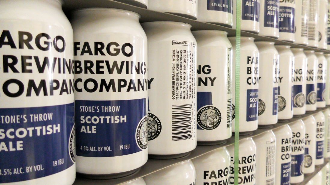<strong>Fargo Brewing Company:</strong> You can order a "Wood Chipper IPA" at Fargo's namesake craft brewery.