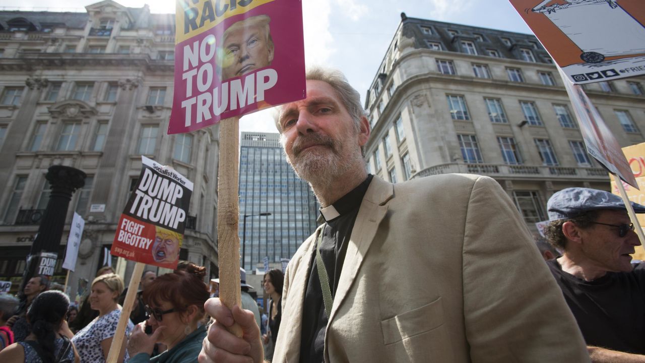 The Rev. Ian Welch says Trump is a regressive.
