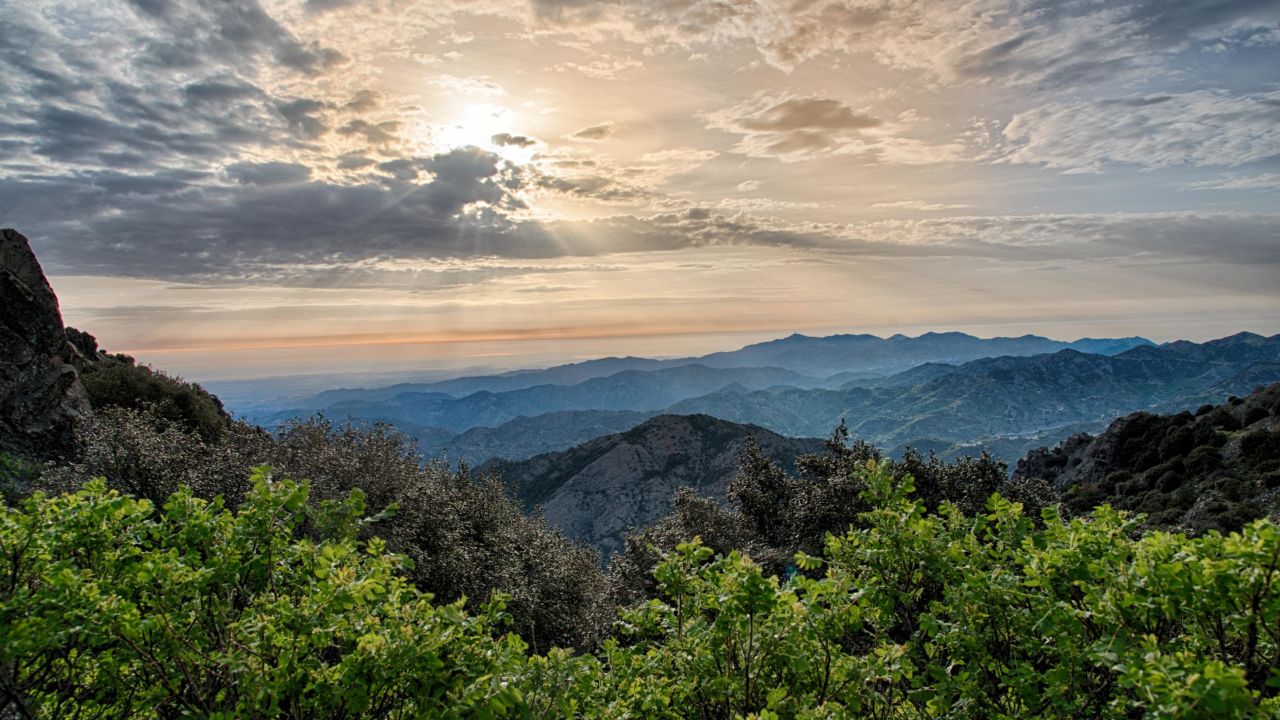 The Troodos mountains make up the country's largest mountain range.