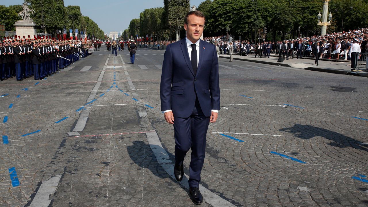 President Macron is the loudest cheerleader for an integrated EU foreign policy 